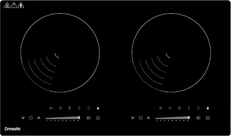 Bếp từ đôi Dmestik TL 232DMK