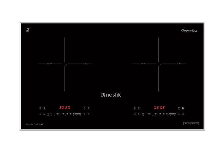 Bếp từ đôi Dmestik TL 886DKI Slider Control