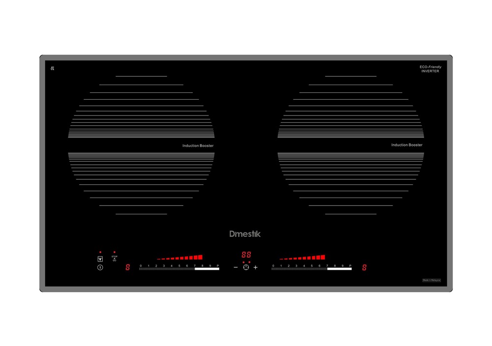 Bếp từ đôi Dmestik ML 888DKI Slider Control