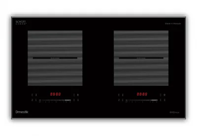 Bếp từ đôi Dmestik 889 Dmax Schott Ceran (Bo viền)