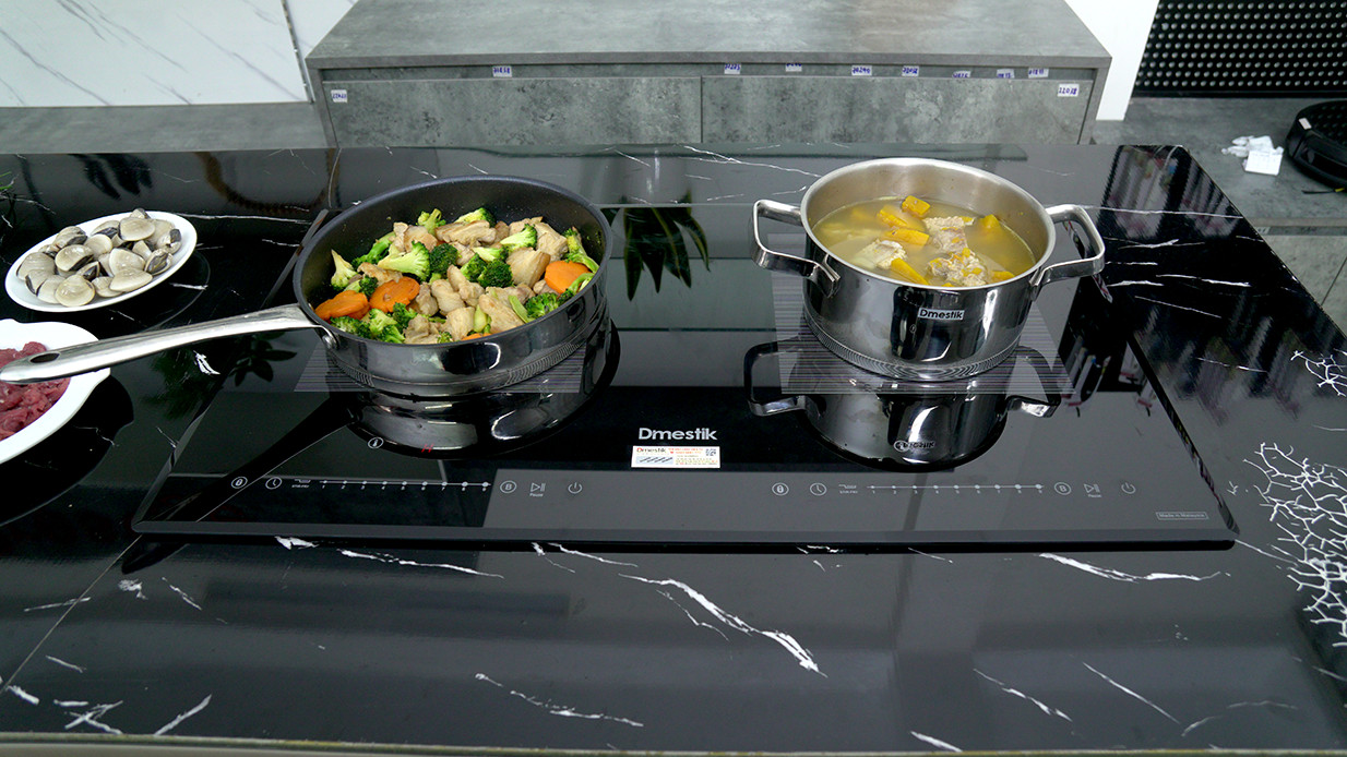 Bếp từ đôi Dmestik ML 929DKI Schott Ceran